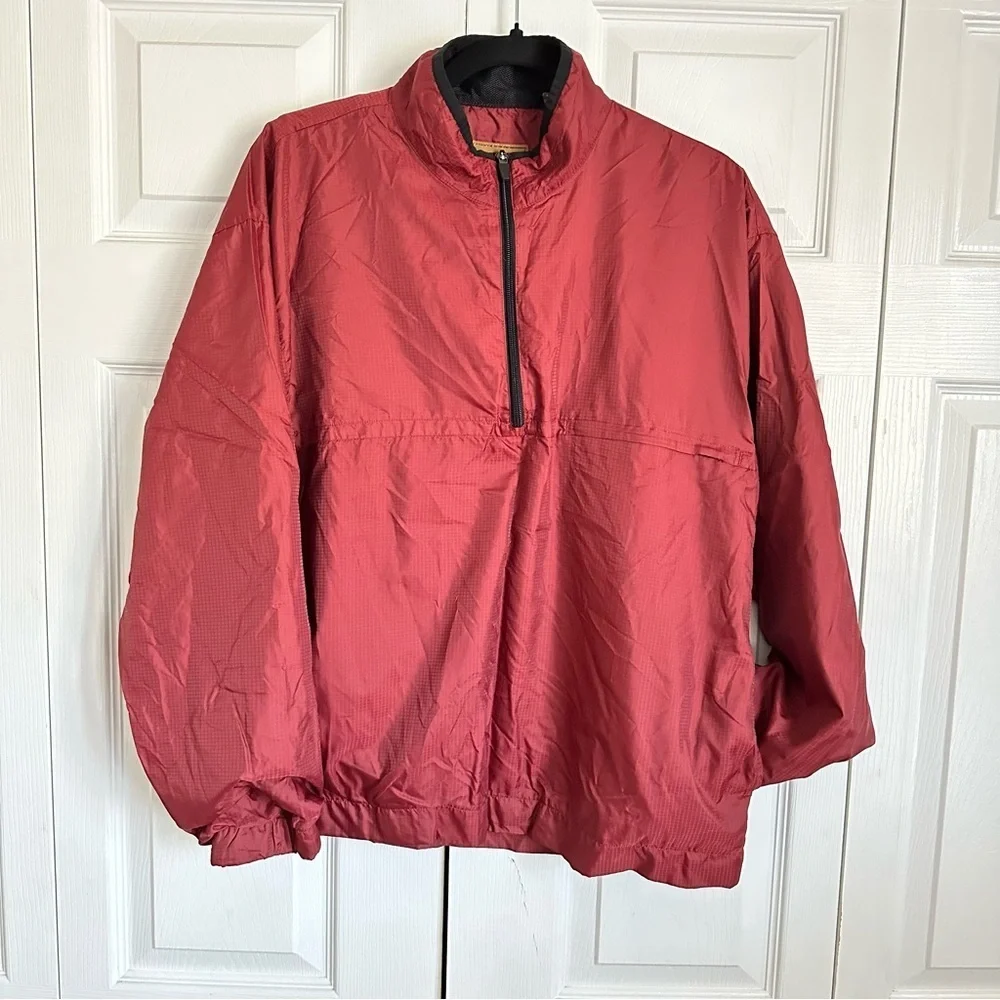 Clearwater Outfitters Mens M Ripstop Nylon Windbreaker Jacket Outdoors Hiking